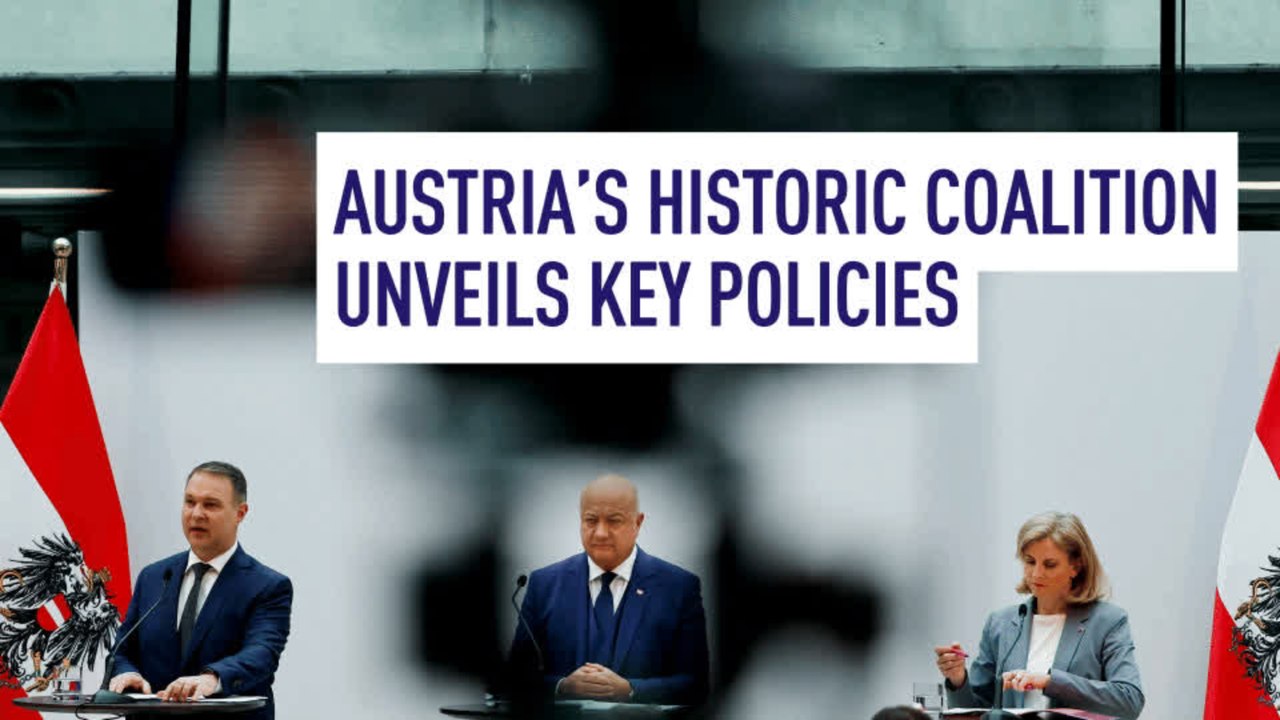 Austria’s historic coalition unveils key policies