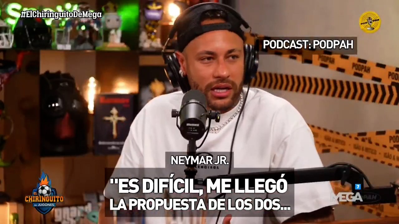 Neymar: "Rechacé un cheque en blanco del Madrid porque el Barça era mi sueño"