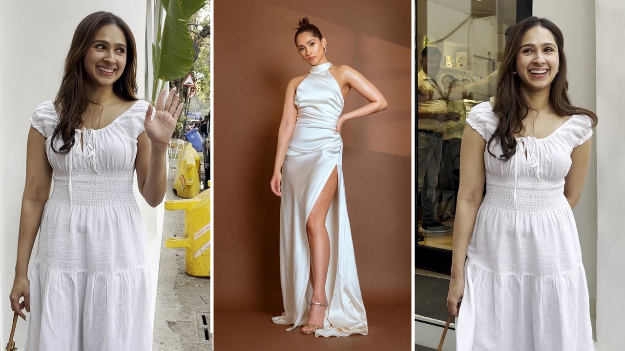 Pashmina Roshan's Vivacious-White Avatar For Her Solo Dessert Date! Ishq Vishk Rebound Girl!