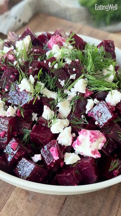 How to Make Beet Salad with Feta & Dill