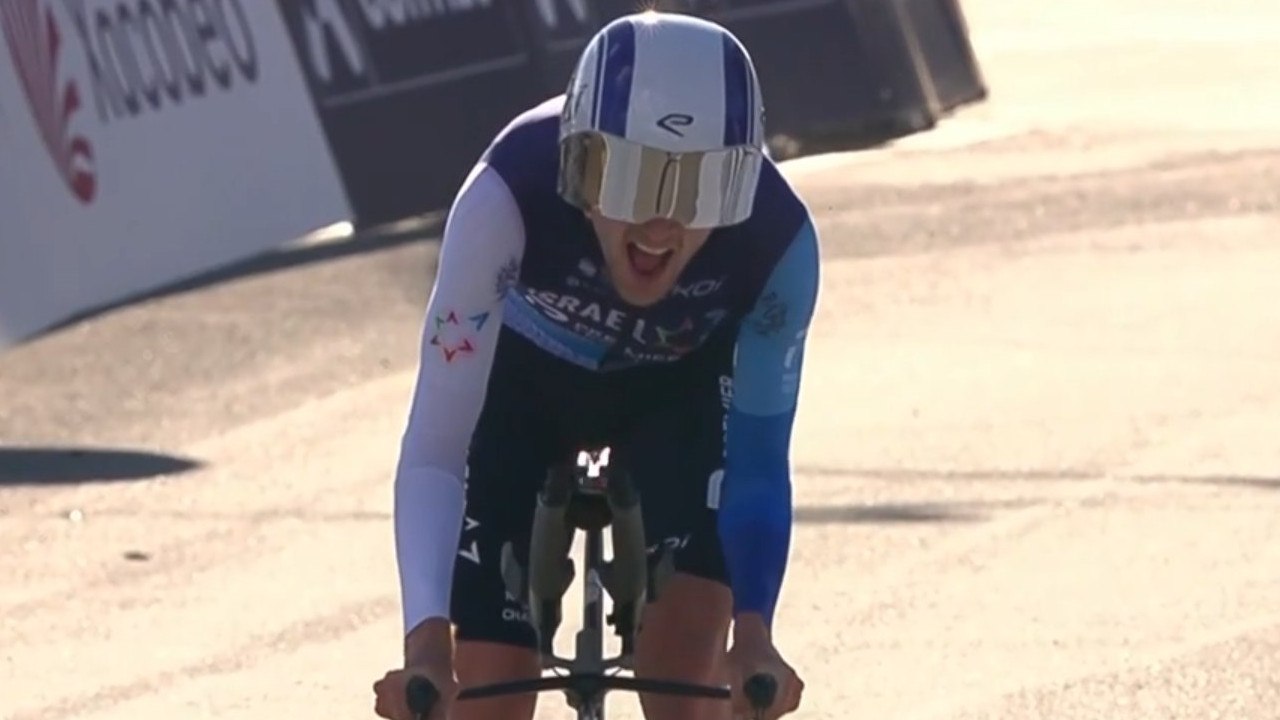 Cycling - O Gran Camino 2025 - Derek Gee wins the time-trial of stage 3 and takes the leader jersey