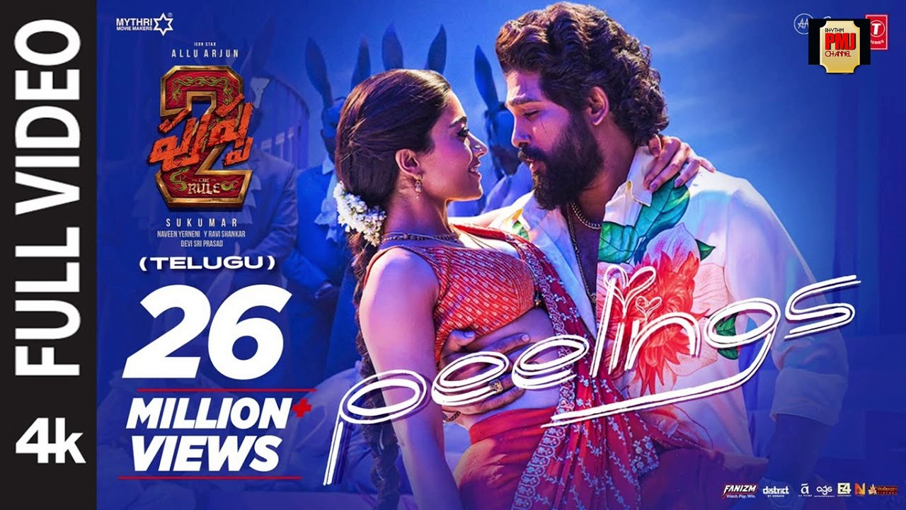 PEELINGS  | Pushpa 2 The Rule | Allu Arjun,Rashmika