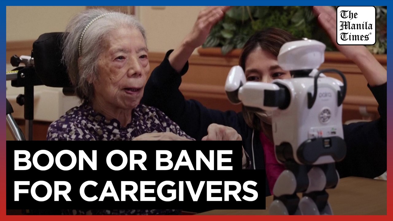 Aging Japan turns to AI robots to care for the elderly
