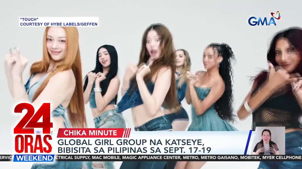 Global girl group na KATSEYE, bibisita sa Pilipinas sa Sept. 17-19 | 24 Oras Weekend