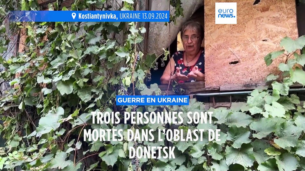 Trois personnes sont mortes dans l’oblast de Donetsk, selon les autorités ukrainiennes