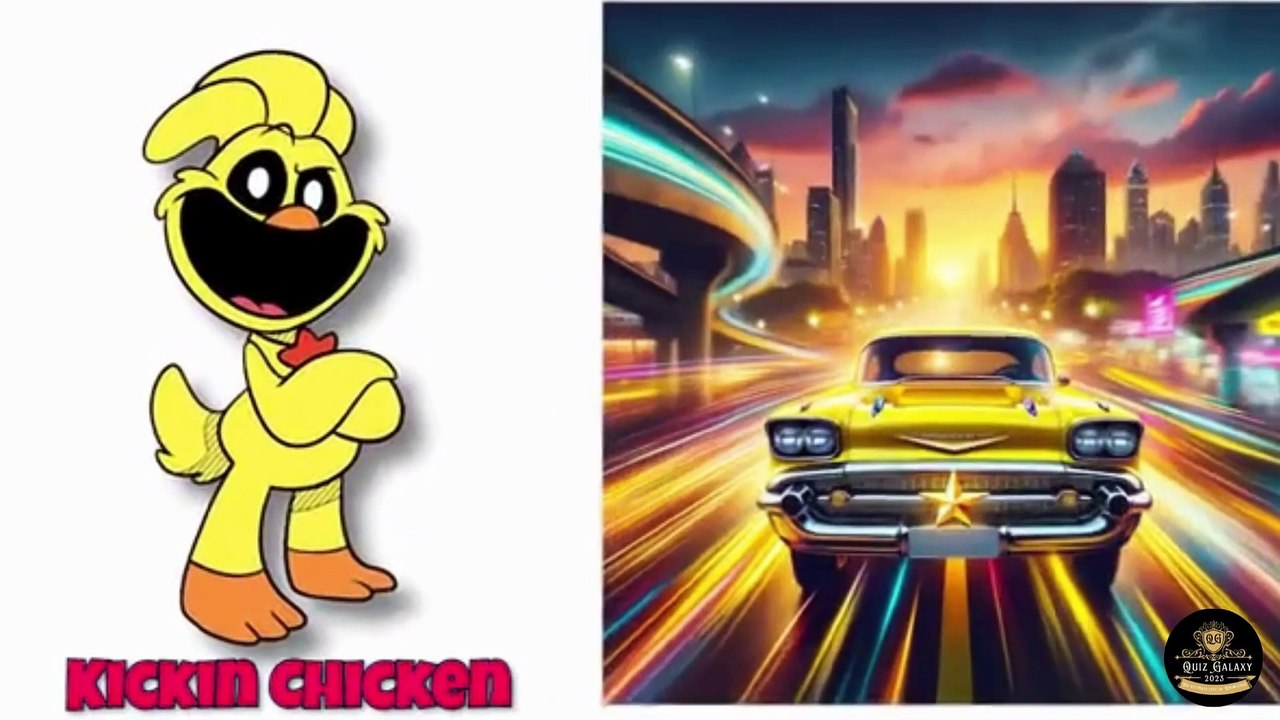 Poppy Playtime Chapter 3 in Transformers & Their car &motorcycle| Smiling Critters, Dogday, Catnap ,poppy