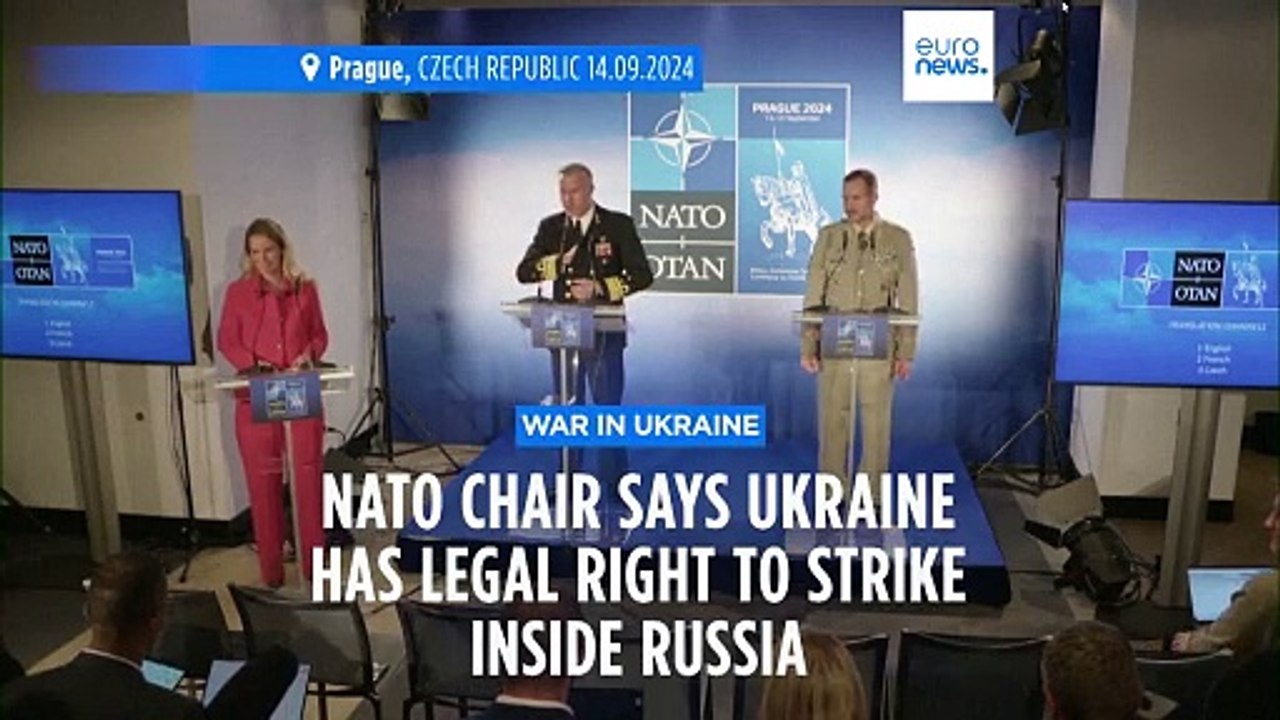 NATO official: Ukraine has legal right to strike deep into Russia