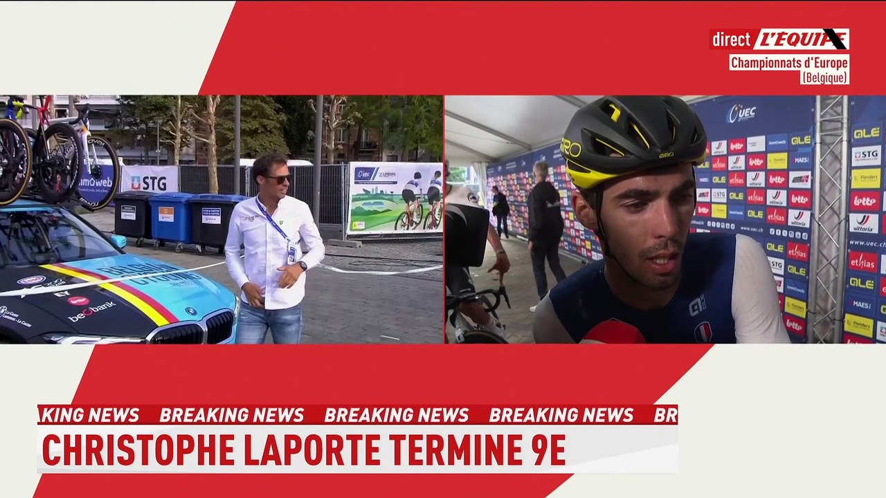 Christophe Laporte :  Je n'ai pas de regrets