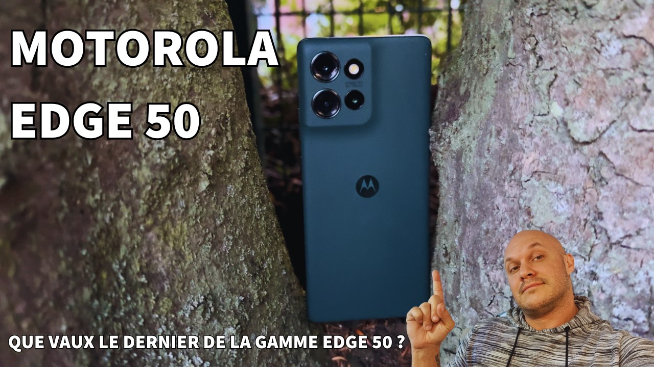 MOTOROLA EDGE 50 : Le smartphone qui complète la gamme !