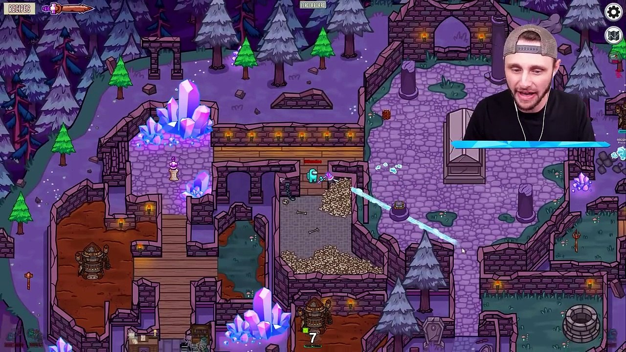 SSUNDEE I Added Enchanted Items to Among Us