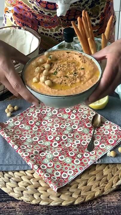 Hummus di peperoni