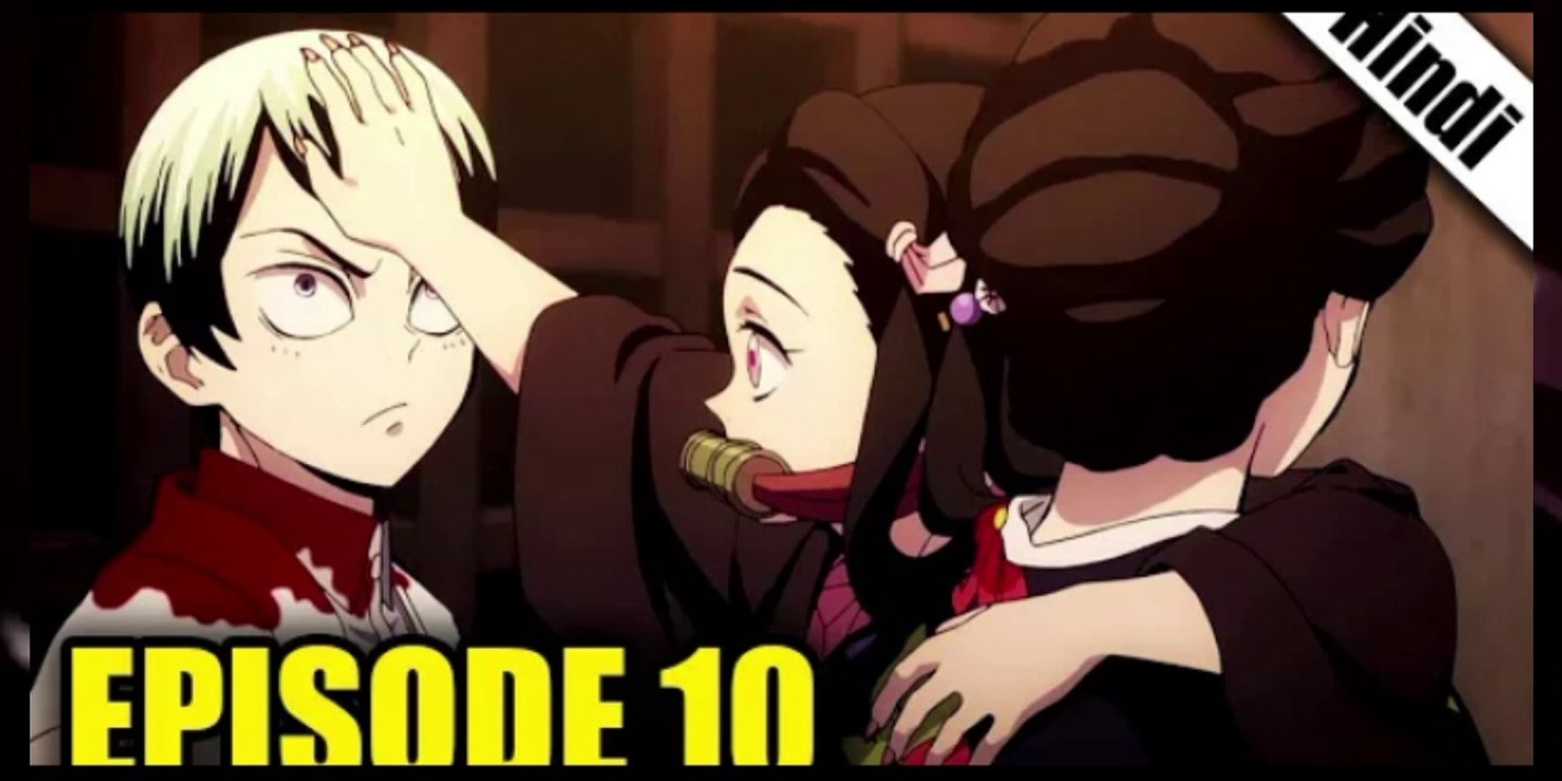 Demon Slayer Season 1 Episode 10 in Hindi Dubbed || Demon Slayer Dubbed in Hindi