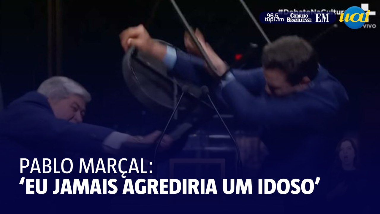 Pablo Marçal reafirma: 'Nunca agrediria um idoso' após confronto com Datena