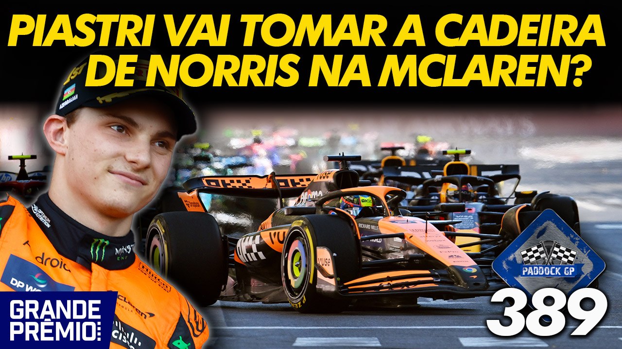 PIASTRI #1 DA McLAREN? BORTOLETO AMEAÇADO POR COLAPINTO? F1: MATEMÁTICA DO TÍTULO | Paddock GP #389