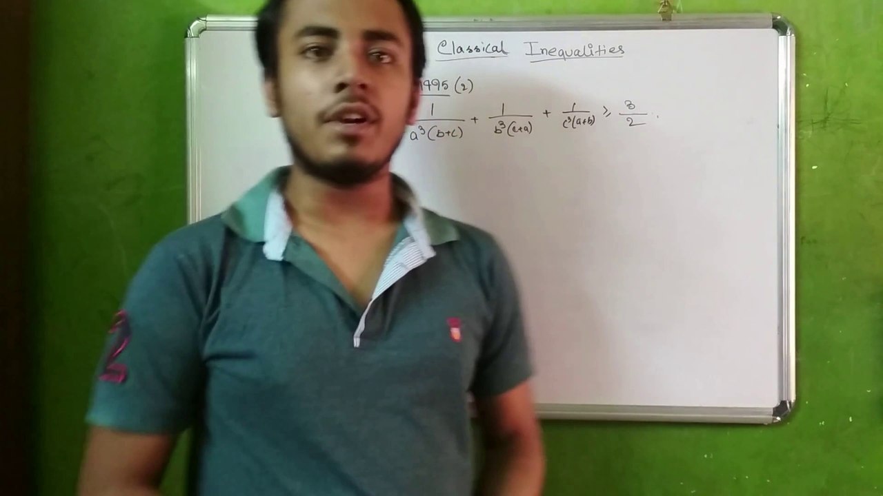 Solving an IMO Inequality problem in 3 lines - ANS Academy