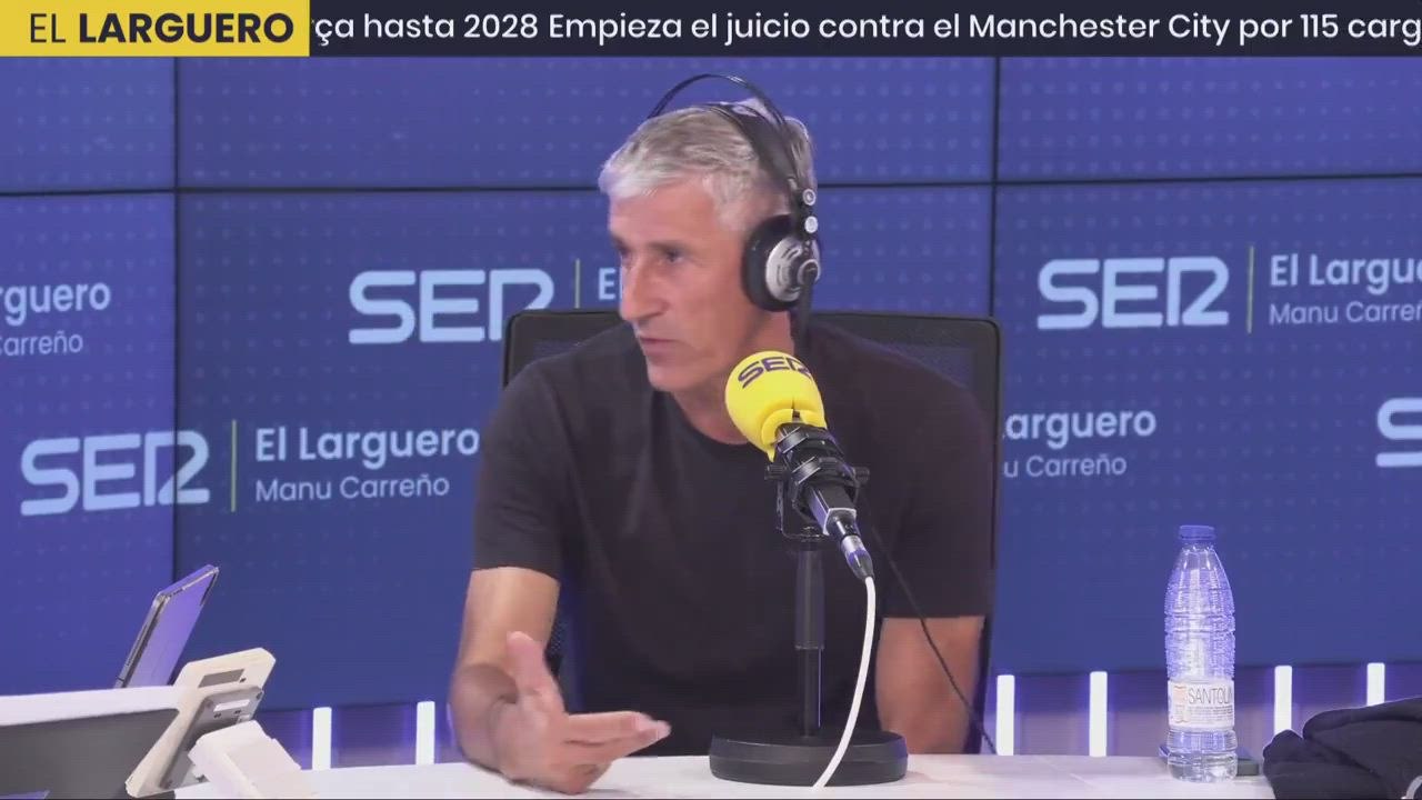 Quique Setién: “Raúl Albiol y Dani Parejo fueron al juicio a decir barbaridades”