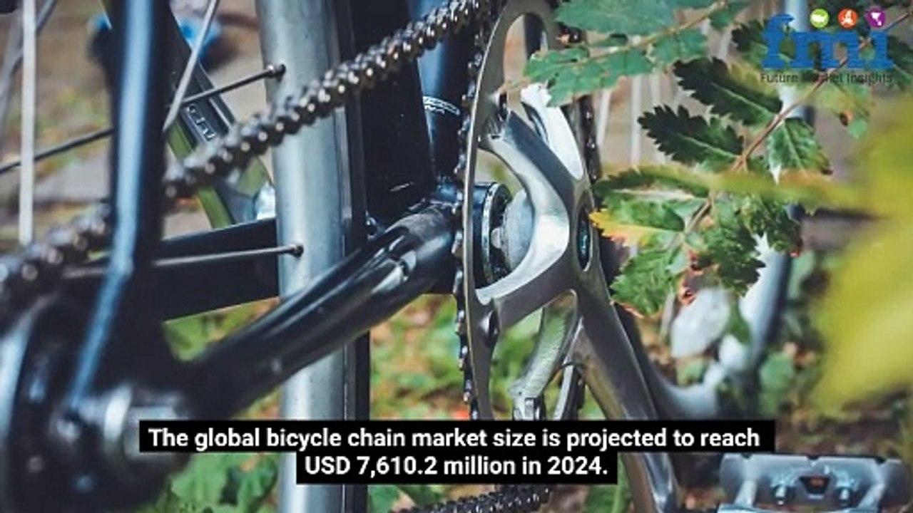 Which chain is used in bicycle?