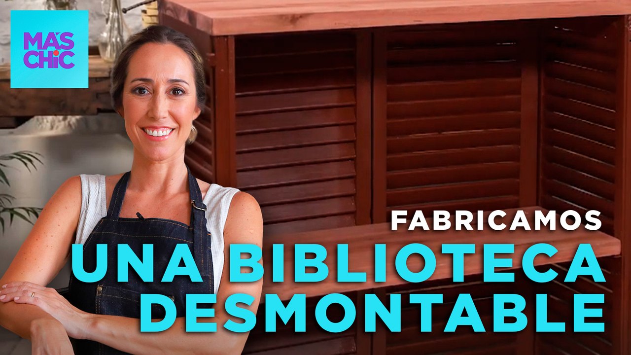 CONVERTIMOS CUATRO POSTIGONES en una BIBLIOTECA junto a Euge Zavaroni | Mas Chic