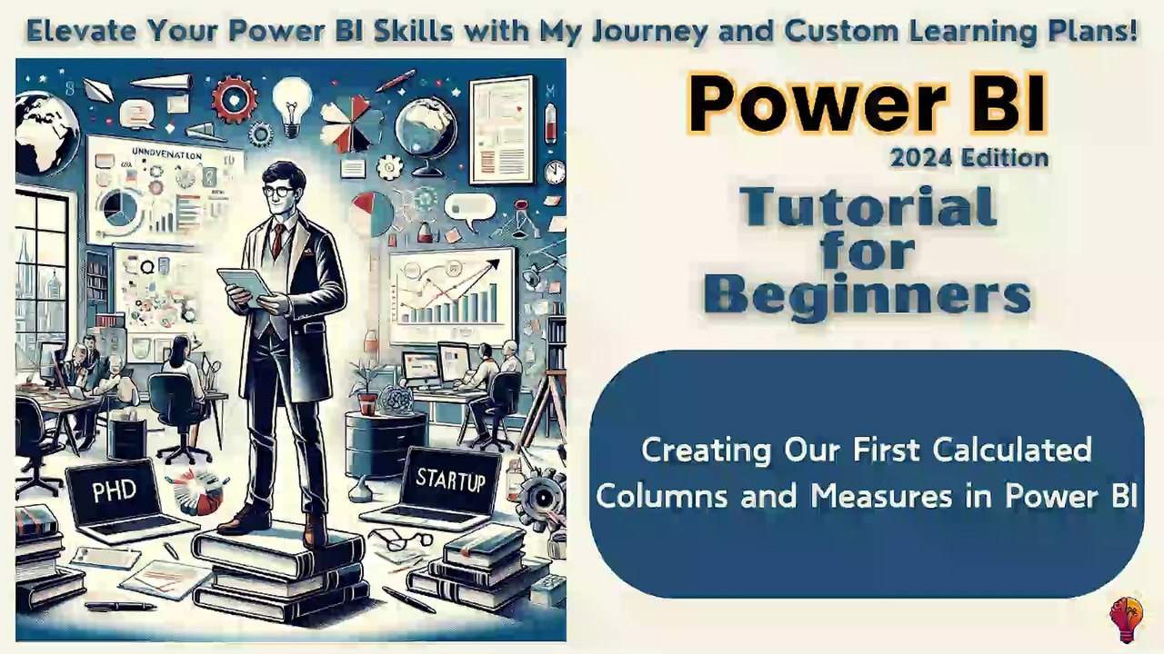 First Calculated Columns and Measures in Power BI