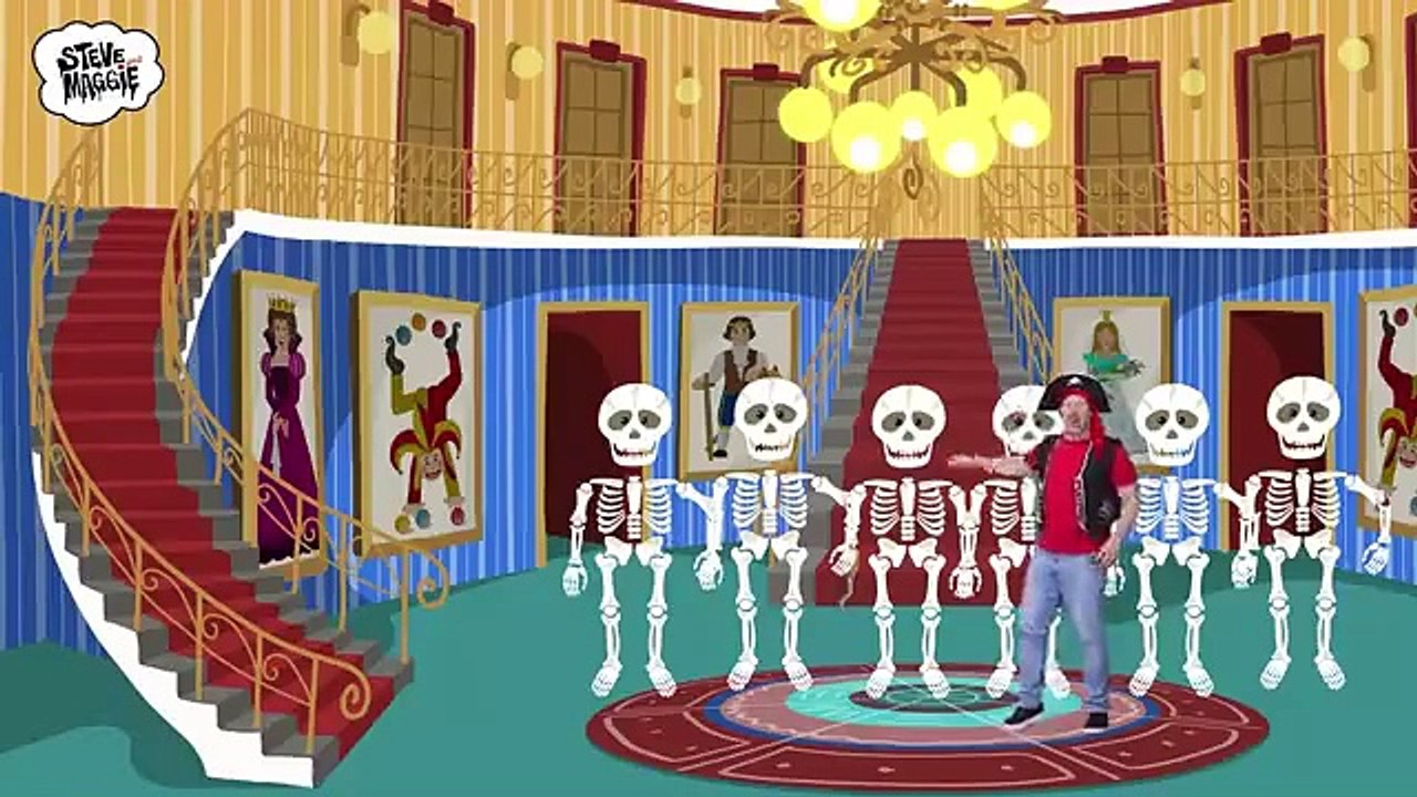 New Halloween Haunted House Spooky Party for Kids from Steve and Maggie _ Wow English TV(360P)