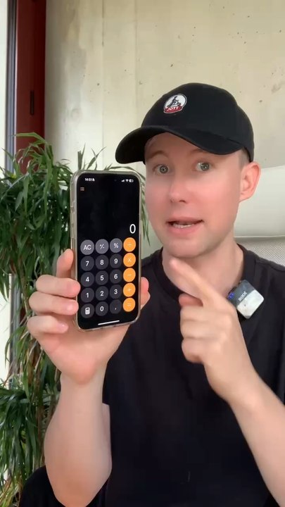 #iOS18 : La nouvelle calculatrice de l’iPhone est dingue 