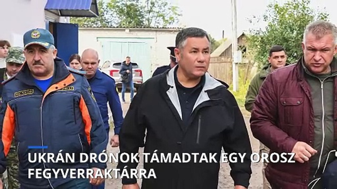 Dróntámadást indított az egyik legfontosabb orosz fegyverraktár ellen Ukrajna