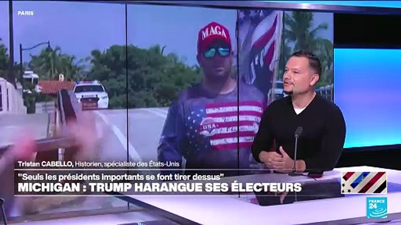 Présidentielle américaine : Trump dans le Michigan, Harris en Pennsylvanie