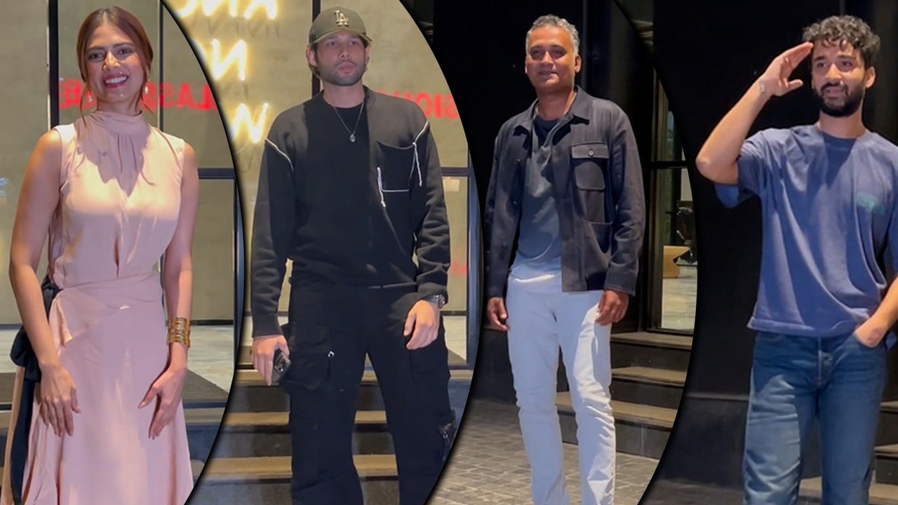 Yudhra Cast Arrives For Its Special Screening At Excel Entertainment Office