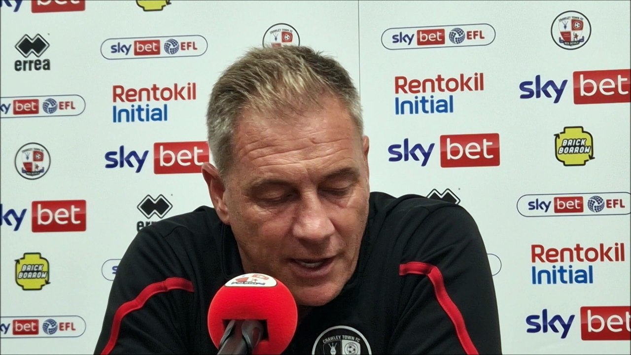 'A really good job for somebody' - Crawley Town boss Scott Lindsey on being linked with MK Dons