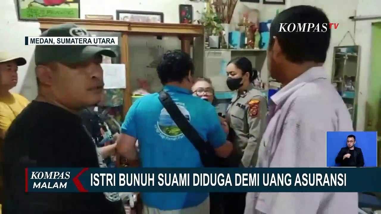 Diduga Demi Uang Asuransi, Istri di Medan Nekat Bunuh Suami