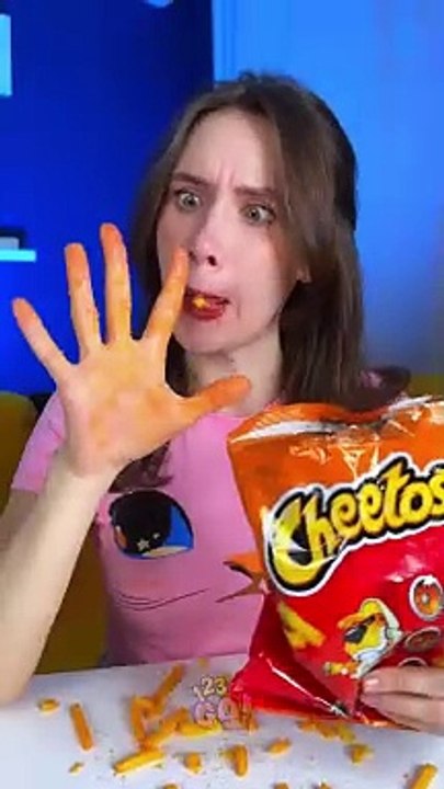 Ladies Don't Eat Like This!  #123go #food #hacks #funny