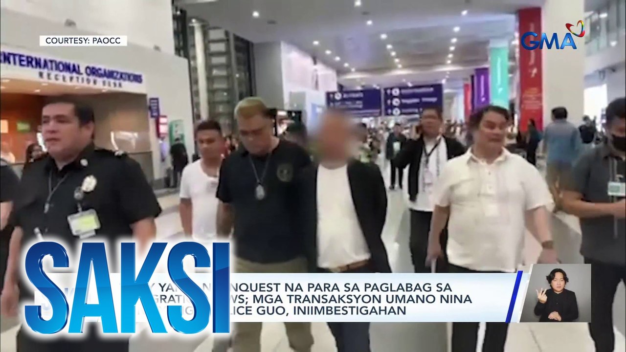 Tony Yang, na-inquest na para sa paglabag sa immigration laws; mga transaksyon umano nina Tony Yang at Alice Guo, iniimbestigahan | Saksi