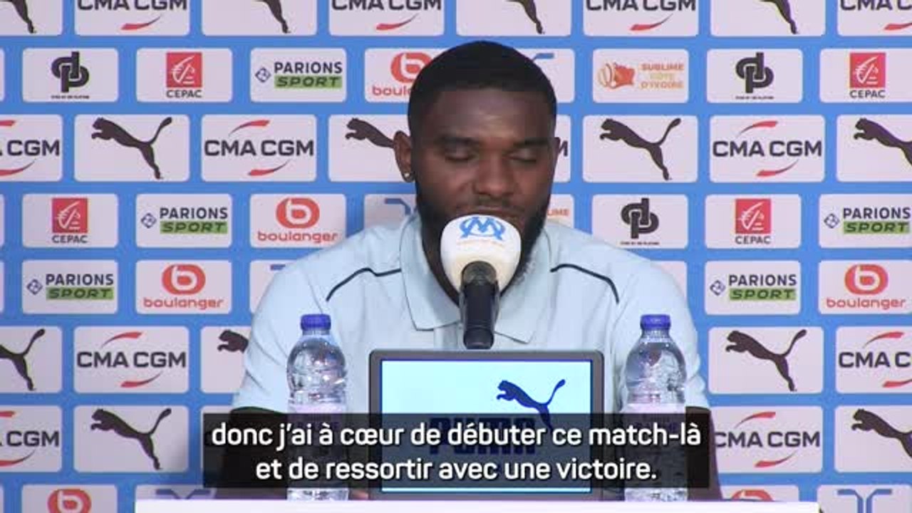 Marseille - Brassier : “J'ai à cœur de débuter ce match-là et de ressortir avec une victoire”