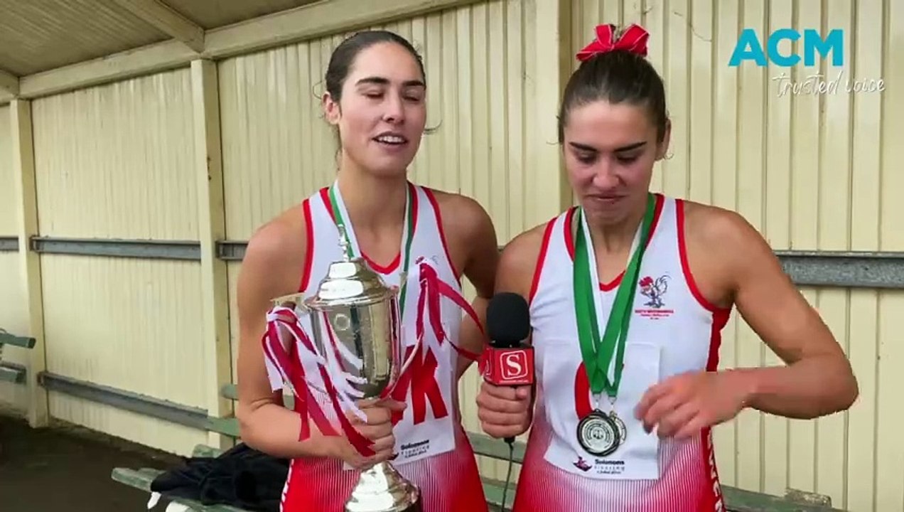 Netball: Gen and Ally O'Connor, HFNL open netball grand final