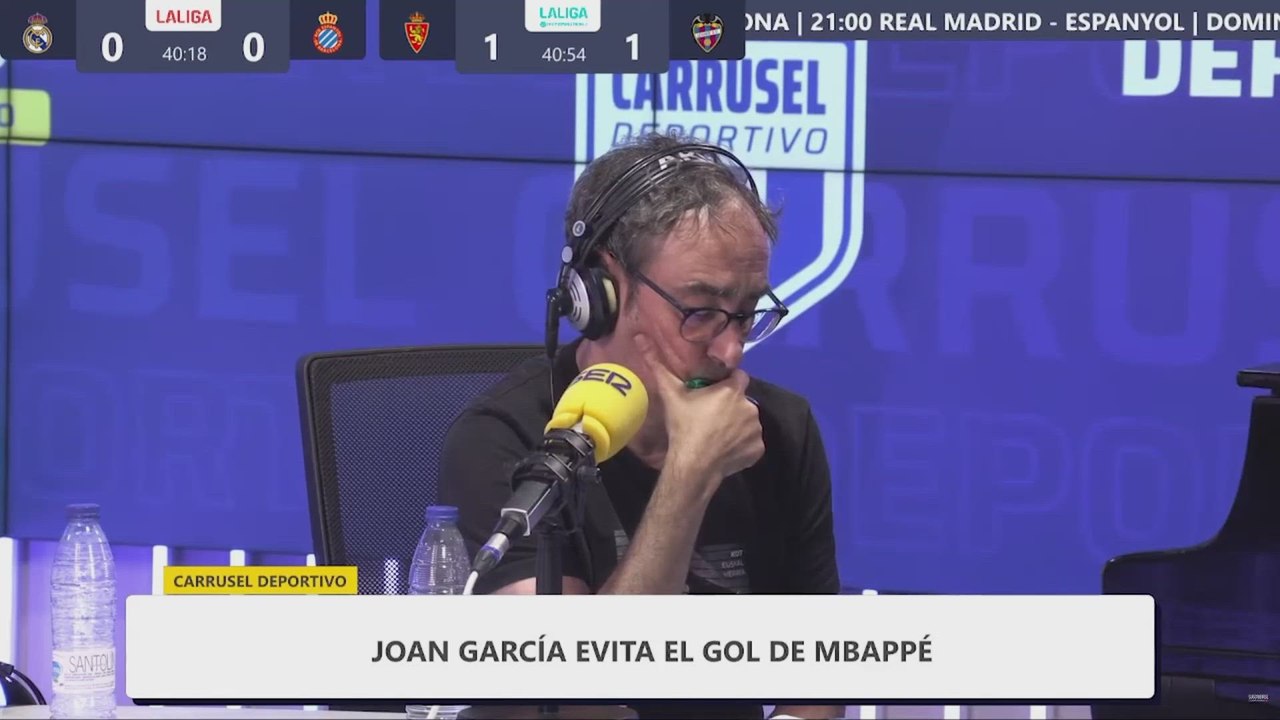 Iturralde discrepa con Munuera montero en la acción entre Cabrera y Fran García: penalti y amarilla