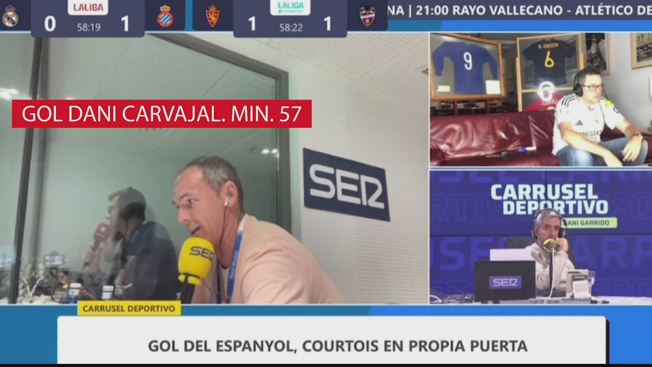 Gol de Carvajal en el Real Madrid vs Espanyol