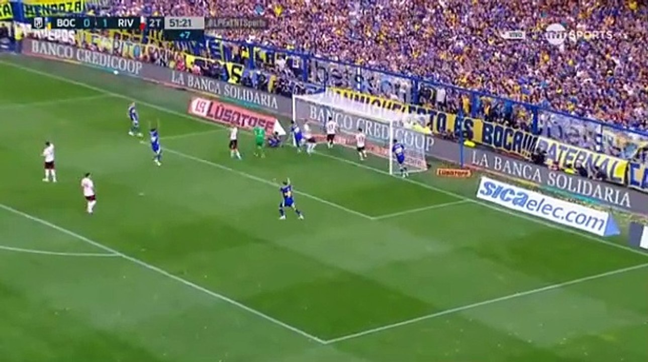 GOL ANULADO A BOCA JUNIORS ANTE RIVER PLATE