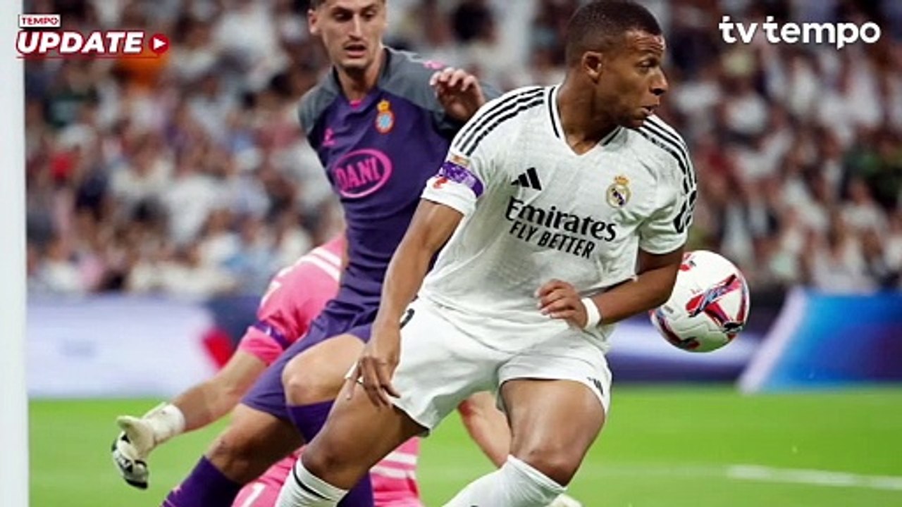 Liga Spanyol: Real Madrid taklukkan Espanyol 4-1, Mbappe Cetak Gol