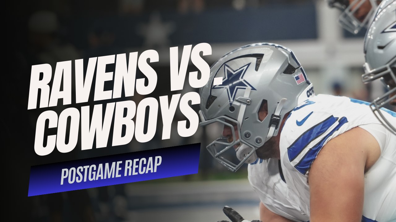 NFL WEEK 3 FINAL: Cowboys Searching For Answers In28-25 Loss To Ravens
