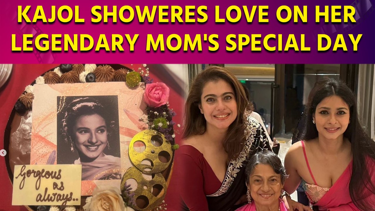 Kajol's Heartfelt Tribute to Her Evergreen Mom Tanuja on 81st Birthday