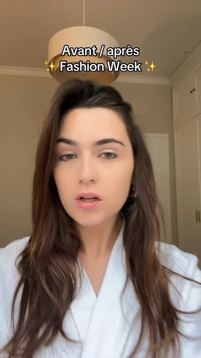 Avant / après Fashion Week 