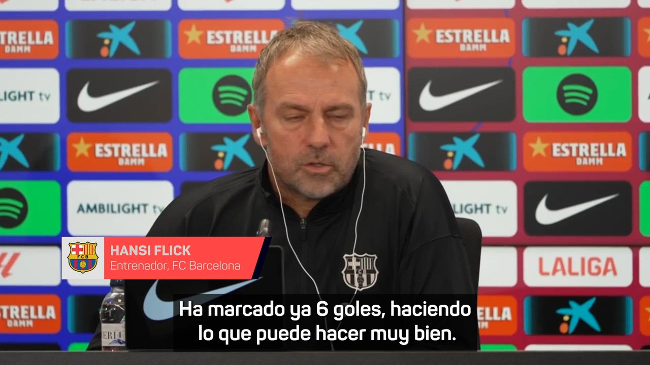 Flick: "Lamine Yamal no necesita descanso"