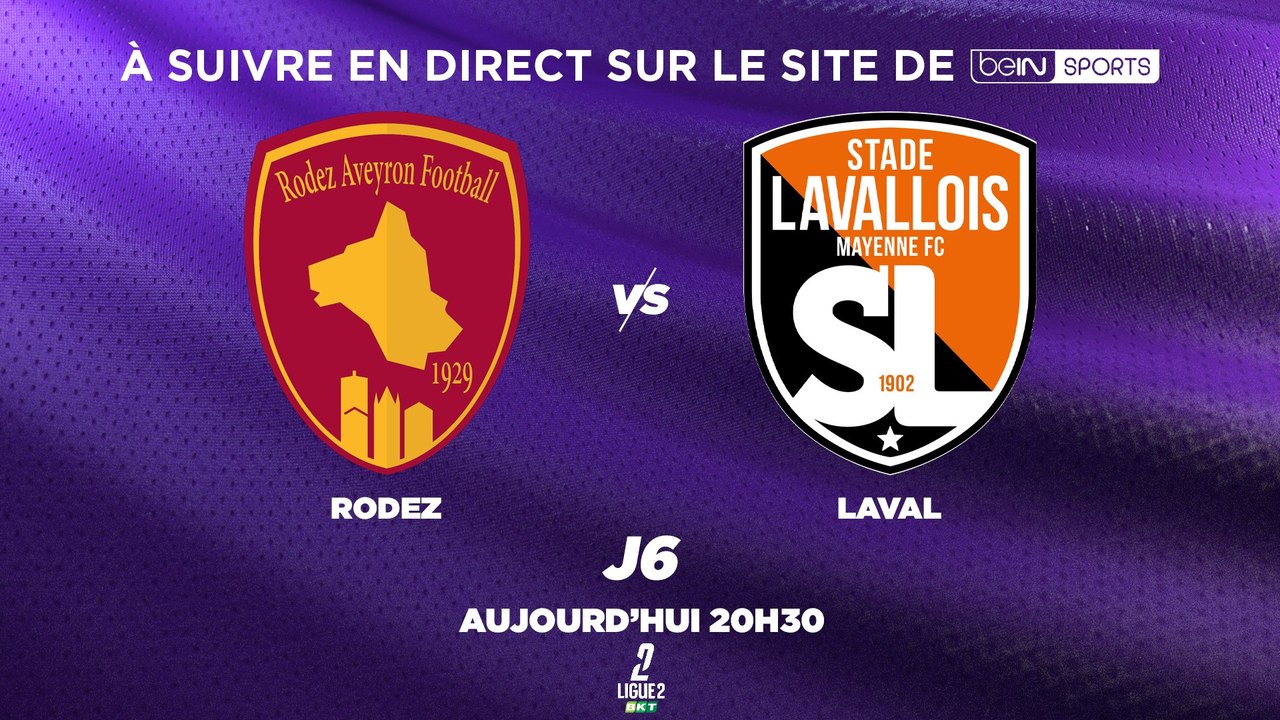 Ligue 2 : Suivez Rodez - Laval en direct vidéo