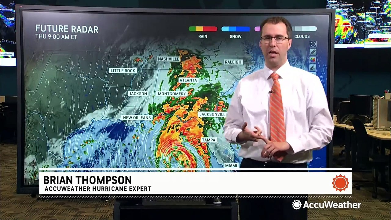 Helene to bring extreme flood risk well beyond the coast