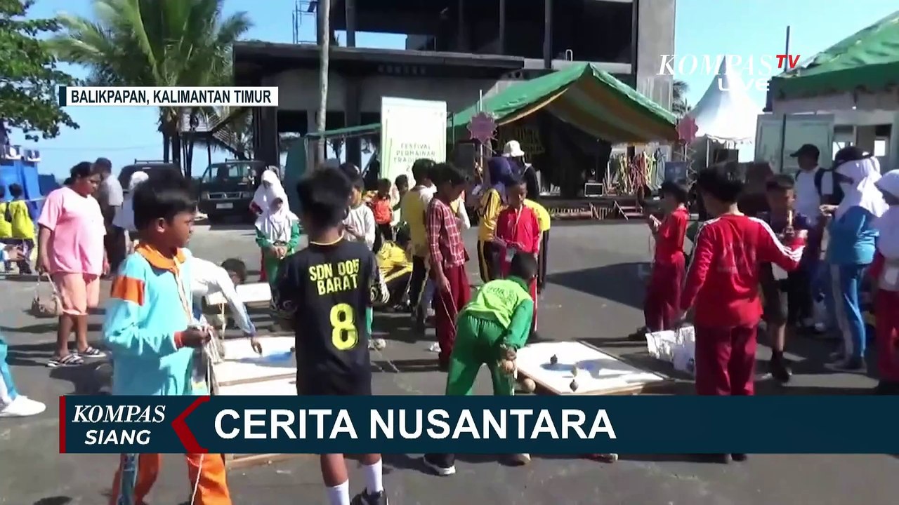 Kenalkan Budaya Nusantara Lewat Festival Permainan Anak Tradisional di Monpera Balikpapan