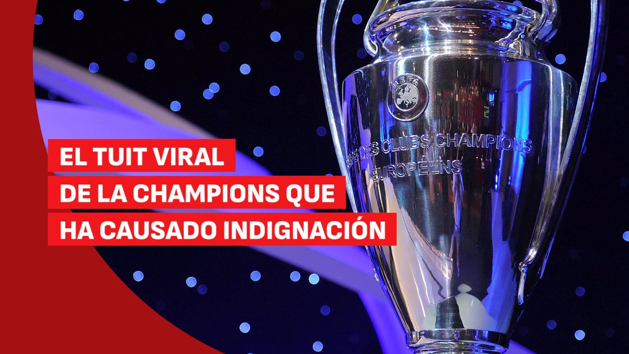 El ‘tweet’ de la cuenta oficial de la Champions en español que causa indignación a culés y no culés por igual en ‘X’