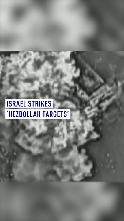 Israel strikes ‘Hezbollah targets’