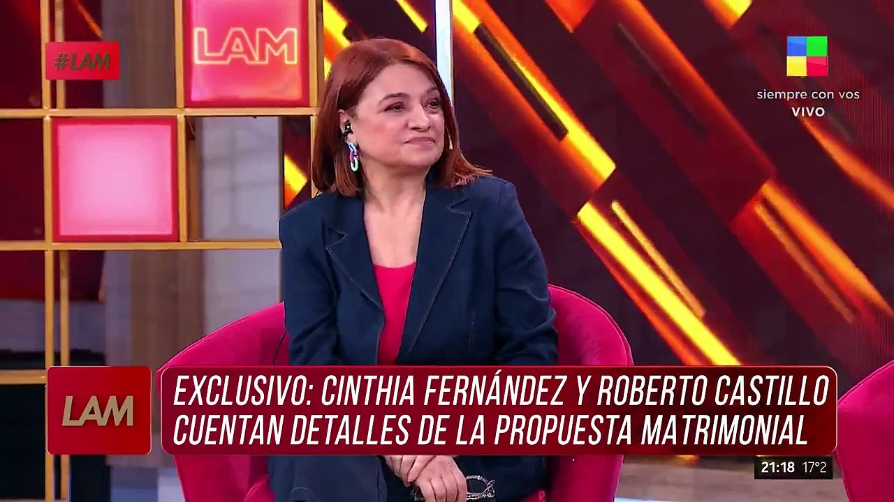 Cinthia Fernández y Roberto Castillo cuentan detalles de la propuesta