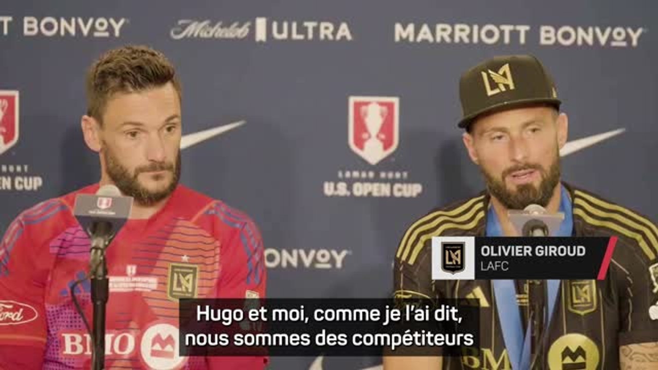 LAFC - Giroud et Lloris ont “faim” de trophées