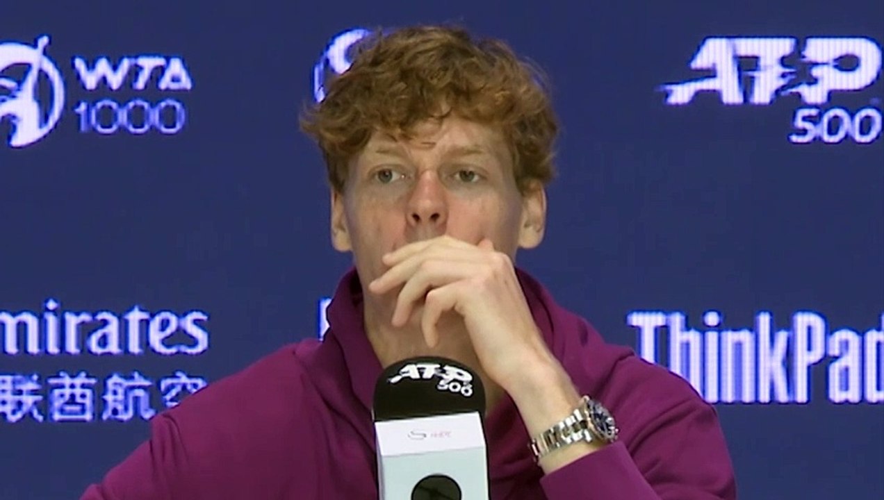 Tennis - Pékin 2024 - Jannik Sinner : "I'm disappointed and surprised by WADA appeal"